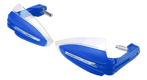 Hand Guard Cubre Puños Para Moto Luz Led Direccionales Unive