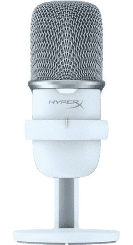 Micrófono Gaming Hyperx Solocast White Usb Para Pc/ps4