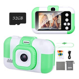 Camara Digital Suyizo Selfie 1080p Para Niños Verde