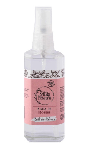 Agua De Rosas Sentida Botánica Hidrata Limpieza Facial 120ml