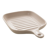 Travessa Porcelana Nordica Cinza Matt 23cm 28605 - Rojemac