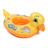 Flotador Bote Pato Inflable Bebe Salvavidas P/ El Agua