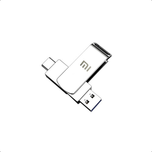Pendrive Xiaomi 16 Tb Metalico Usb C + Usb 360° 3.1