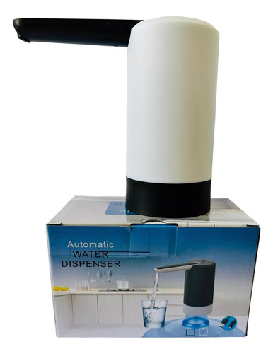 Bomba Dispensador De Agua Dispensador Automático Usb Color Blanco