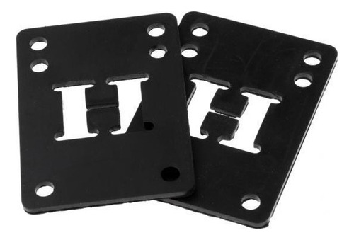 2 X 2 Peças De Skate Longboard Riser Pad Amortecedores 1/8