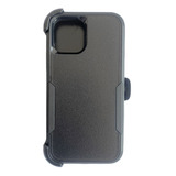 Carcasa Con Clip Para iPhone 12 / 12 Pro Híbrida 3 Capas