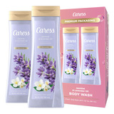 Caress Gel De Bano, Aceite De Jazmin Y Lavanda, Gel De Bano