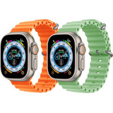 Correas Modelo Oceánica Para Reloj Apple Watch Todas Series