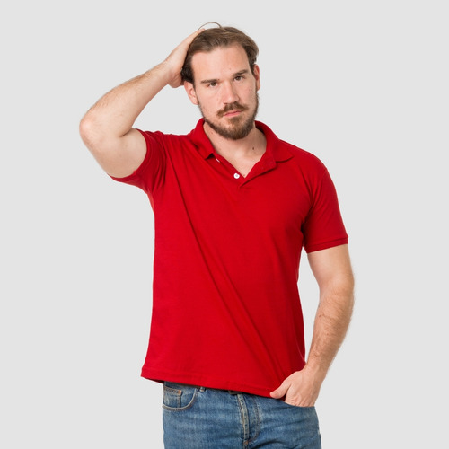 Camisa Masculina Polo Algodão Alta Qualidade Varias Cores