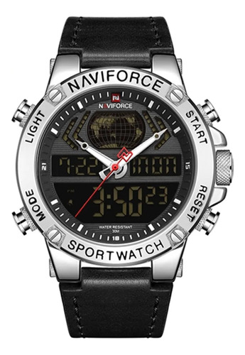 Relógio Naviforce Original A Prova Dágua Modelo 9160