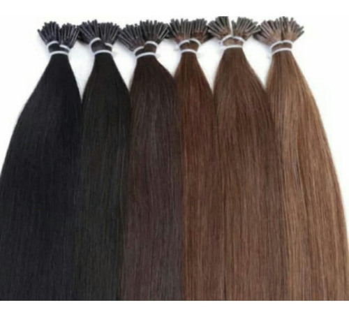 Extensiones Por Unidad De Cabello Natural 30cm Largo S/color