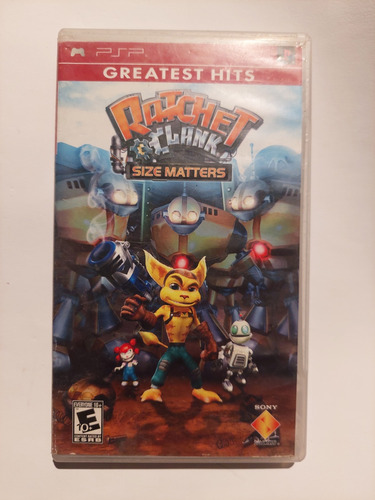 Rachet And Clank Size Matters Para Psp