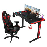 Desk-top Modelo T Escritorio Gamer Oficina Para Pc Y Consola