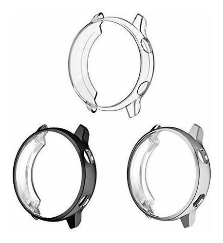 Protectores Para Samsung Galaxy Watch Active 40mm 3 Piezas