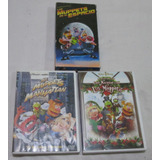 Los Muppets. Lote De 2 Peliculas Dvd + Vhs