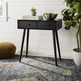 Safavieh Home Dean Mid-century Modern - Consola Negra De 2 .