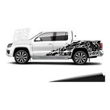 Calco Vw Amarok Motocross Decoracion Juego Laterales