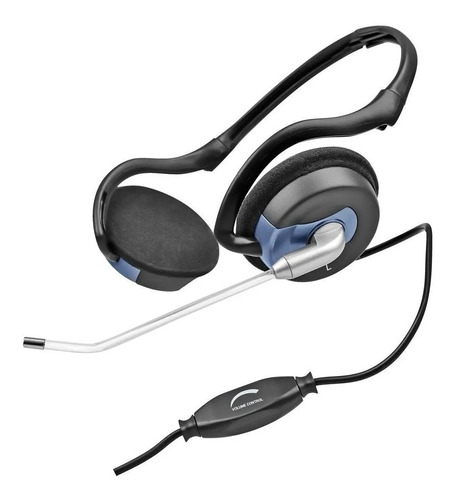 Auricular Para Pc Notebook Vincha Genius Hs-300n Color Negro