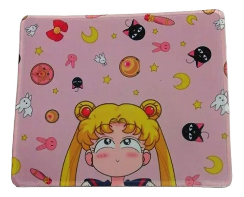 Mouse Pad Alfombrilla Niña Sailor Moon Cosplay 