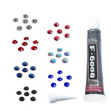 Set Pegamento F6000 + 2500 Strass Hotfix - Ss 20