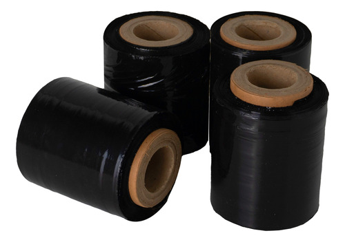 Caja Film Stretch Negro Embalaje X 36 U 10 Cm. (fabricantes)