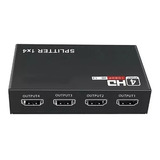 Multiplicador Splitter Hdmi 1 Entrada X 4 Salidas 1080p 1x4