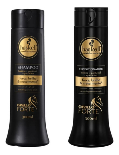 Shampoo + Condicionador Haskell 300ml Escolha Seu Preferido