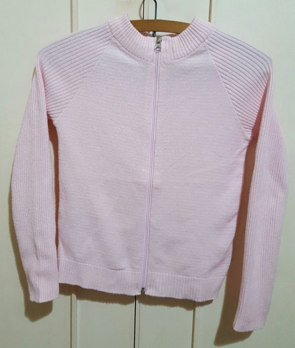 Sweater Campera Nena, Color Rosa, Talle 8 - 10