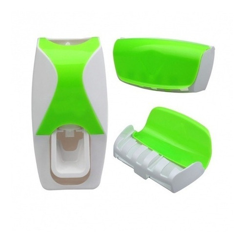 Dispenser Automatico Pasta Dental + Porta Cepillos Oferta