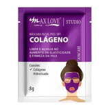 Max Love Máscara Facial Peel Off Skincare Colágeno Sachê