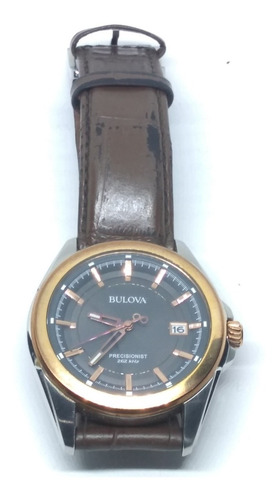 Reloj Bulova Modelo Presicionist  262khz W.r100 Mt.  98b267