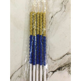 Pack De 5 Velas Tirabuzon Boca  15 Cm