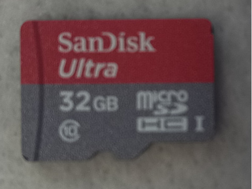 Memoria Microsd Hc Sandisk Ultra 32 Gb