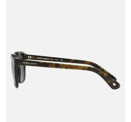 Gafas De Sol - Giorgio Armani Black Tortoise Round Sunglasse