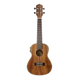 Ukulele Kalani Kal-330 Kayke Concerto Elétrico Koa + Bag Nfe