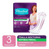 Plenitud Toalla Nocturna Femme X 20 Unidades Pack X 3 