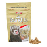 Snack Golosina Bandits Ferret Peanut Butter Huron 85gr. Np