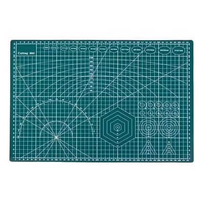 Base tabla tablero de corte A1 medidas 90x60cm patchwork color verde oscuro | MercadoLibre