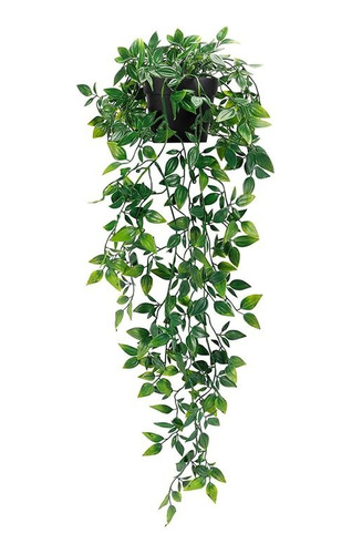 Planta Artificial Colgante Con Maceta 68 Cms