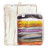 Kit 5 Organizadores Necessaire Multiuso  3 M + 2 G - Bubag