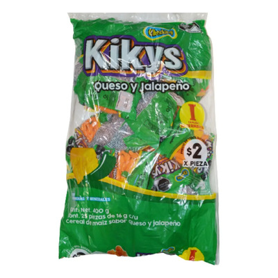 Chechi Kikys Jalapeño Intermedio 24 Pz | Meses sin interés