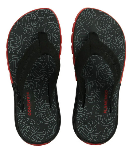 Flamengo Red Chinelo Sandália Rakka Original Adulto Infantil