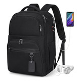 Mochila Para Laptop Impermeable Antirrobo Backpack Viaje 17