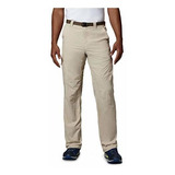 Pantalon Cargo De Hombre Con Cordon Plateado De Columbia