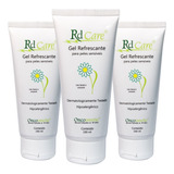 Kit 3 Gel Refrescante Corporal Facial Oncosmetic 100g