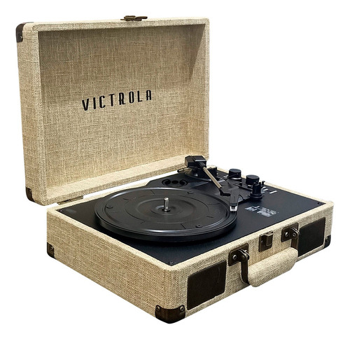 Tornamesa Victrola Vsc 450sb Tocadiscos Bluetooth Color Beige