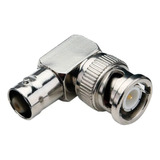 Conector Bnc L 90 Graus Fêmea X Bnc Macho