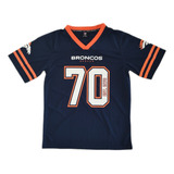 Playera Deportiva Denver Broncos Nfl Team Apparel Oficial