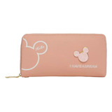 Cartera Tarjetero Mickey Mouse Bonita Billetera Dama Disney