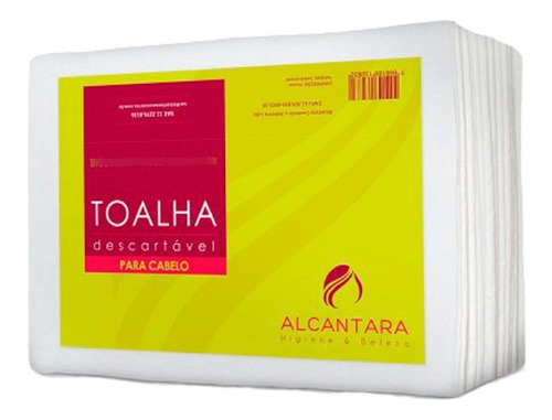 Toalha  Descartável Com Alta Absorção  C/ 50 Un 50x70 Cm